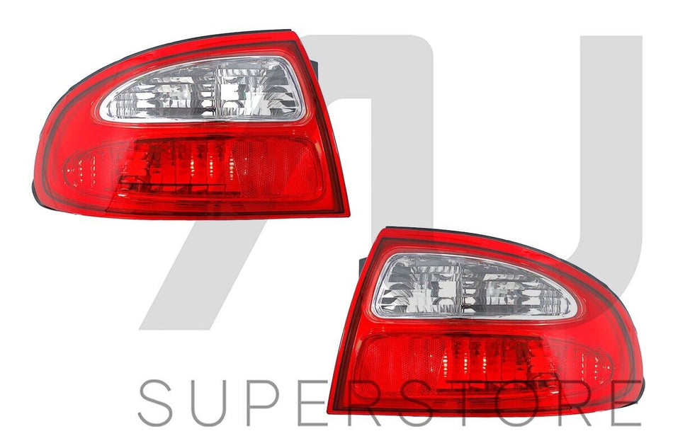 Pair LH+RH Tail Light Lamp For Holden Commodore VX Berlina Calais 00~02 Sedan