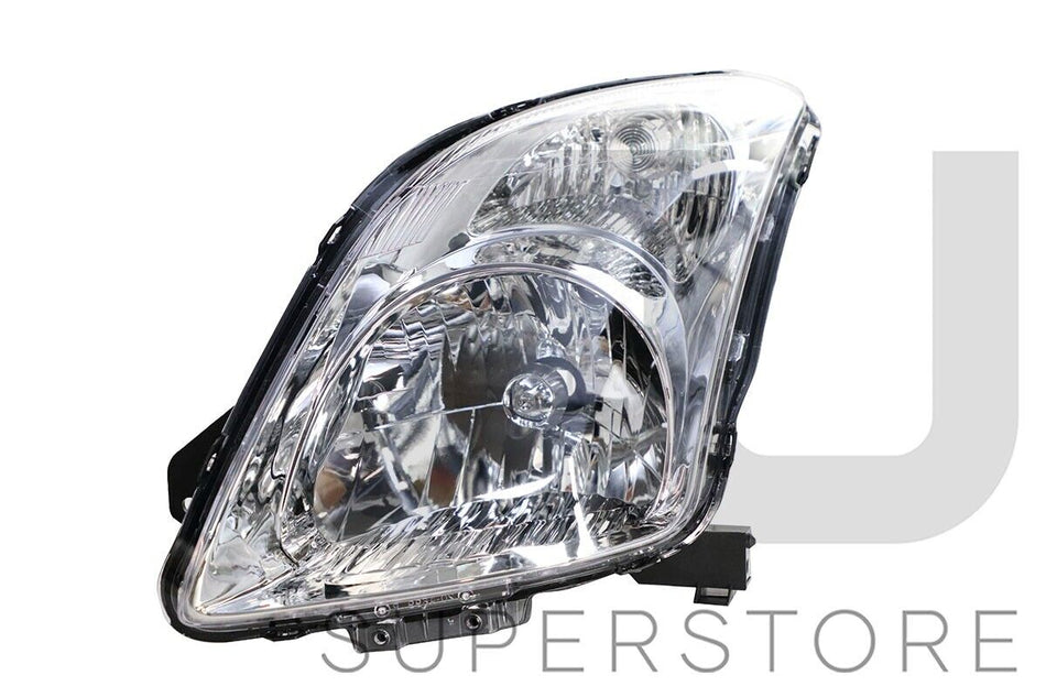 Set / Pair LH+RH Head Light Lamp Chrome For Suzuki Swift Hatch RS415 2005~2010