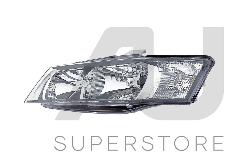 LH LHS Left Head Light Lamp Halogen Black For Holden Commodore VZ SV6 04~07