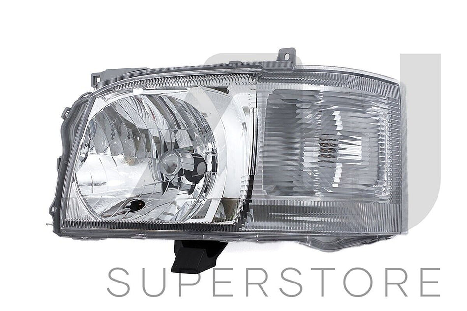 LH Left Hand Head Light Lamp Chrome For Toyota Hiace TRH KDH Van Bus 2005~2010