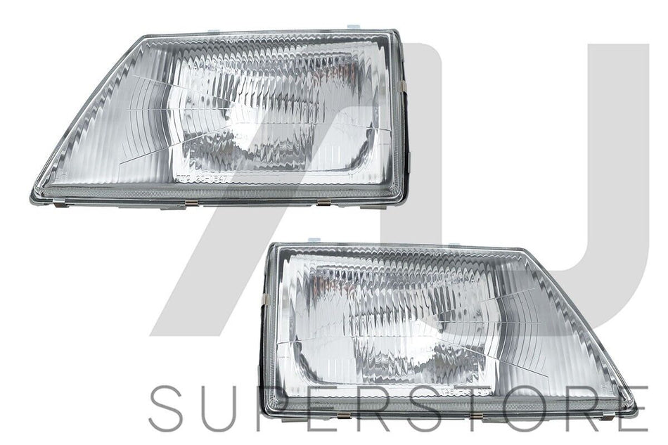 Pair LH+RH Head Light Lamp For Holden Commodore Calais Berlina VH VK 1981~1986