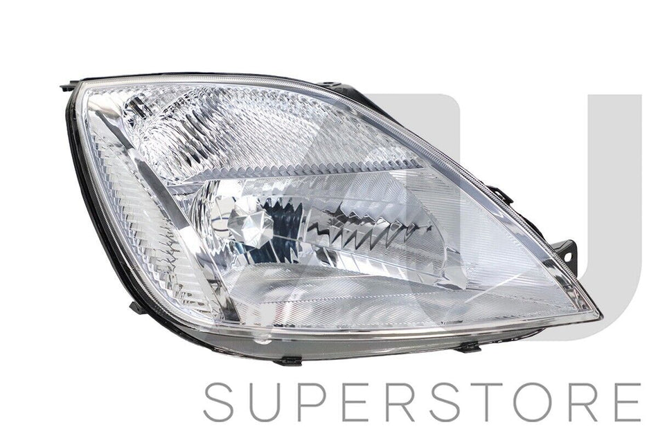 RH Right Hand Head Light Front Lamp (Chrome) For Ford Fiesta WP 2003~2005